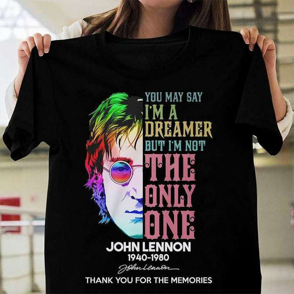 John Lennon Signature T Shirt